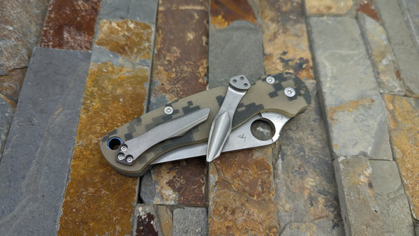 REK Milled Clips for Spyderco Knives